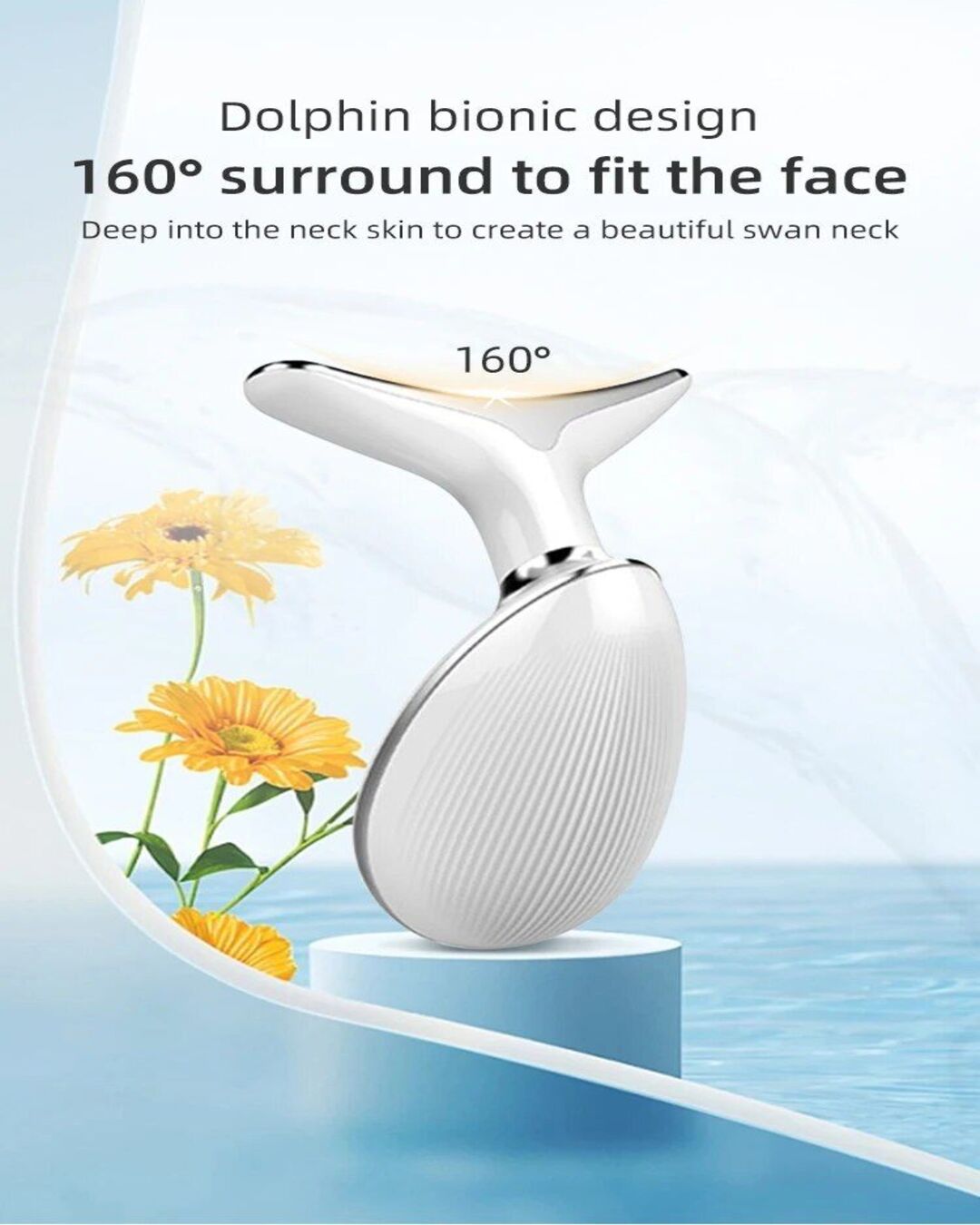 ✨ Glowvée GlowSculpt™  7-LED Face & Neck Miracle Massager✨