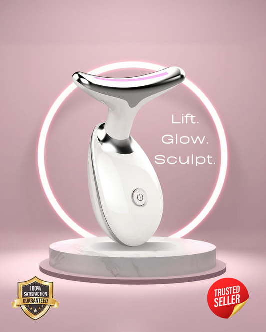 ✨ Glowvée GlowSculpt™  7-LED Face & Neck Miracle Massager✨