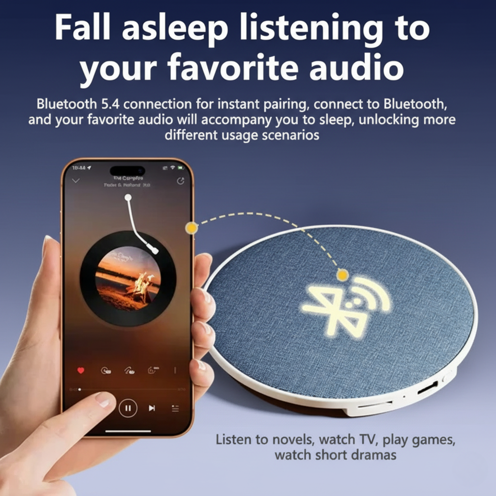 Glowvee™ Under Pillow Sleep Speaker